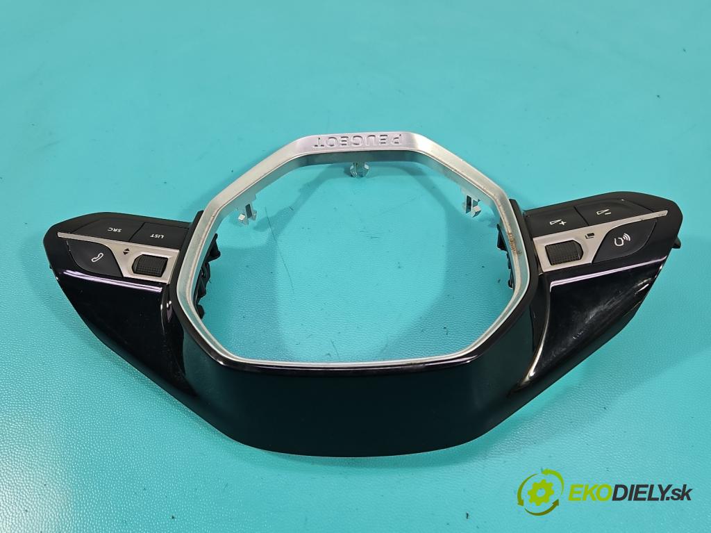 Peugeot 508 II 2018- 1.5 hdi 131 hp manual 96 kW 1499 cm3 5- Přepínač multifunkční: řízení: 9812313777 (Páčky pod volantem)