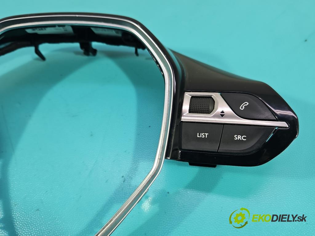 Peugeot 508 II 2018- 1.5 hdi 131 hp manual 96 kW 1499 cm3 5- Přepínač multifunkční: řízení: 9812313777 (Páčky pod volantem)