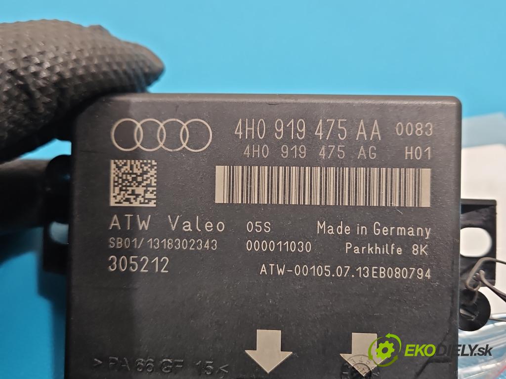 Audi A6 C7 2011-2018 2.0 TFSI 179KM automatic 132 kW 1984 cm3 4- řídící jednotka parkování 4H0919475AA
