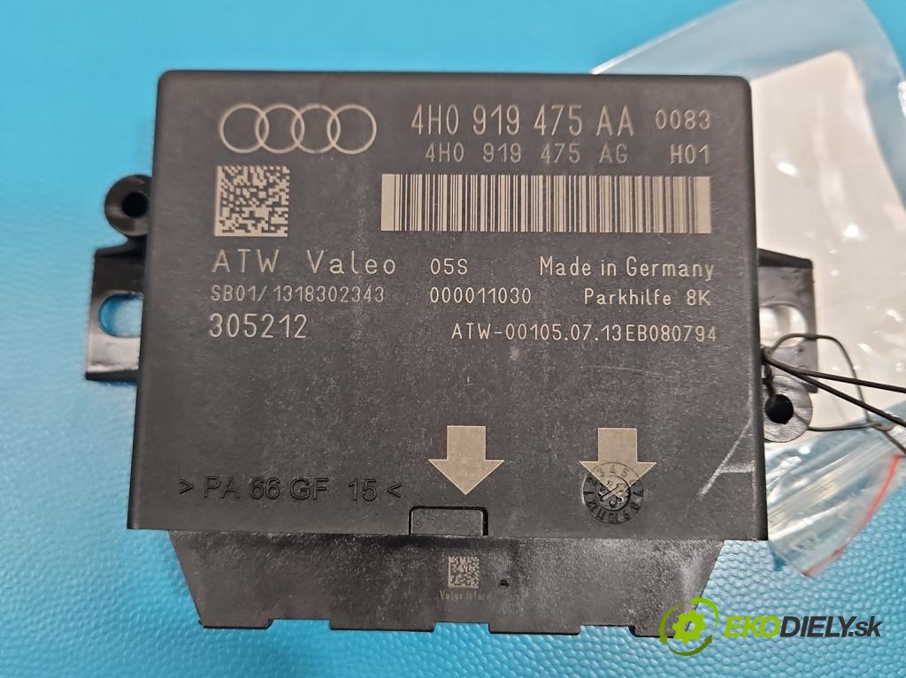 Audi A6 C7 2011-2018 2.0 TFSI 179KM automatic 132 kW 1984 cm3 4- řídící jednotka parkování 4H0919475AA