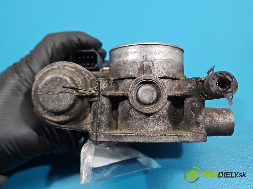 Opel Astra III 2004-2014 1.6 16V 105 hp manual 77 kW 1598 cm3 5- škrticí klapka 055559227 (Škrticí klapka)