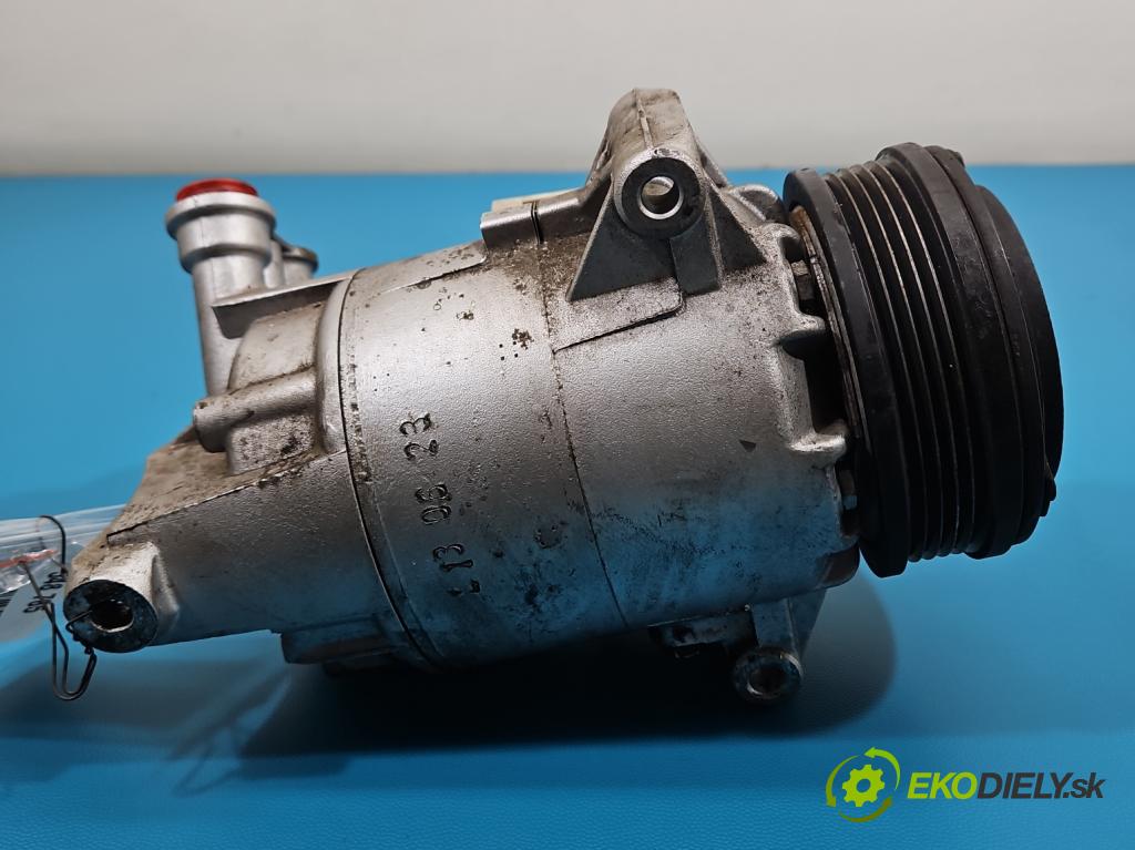 Opel Astra III 2004-2014 1.6 16V 105 HP manual 77 kW 1598 cm3 5- Kompresor: klimatizácie  (Kompresor klimatizácie)