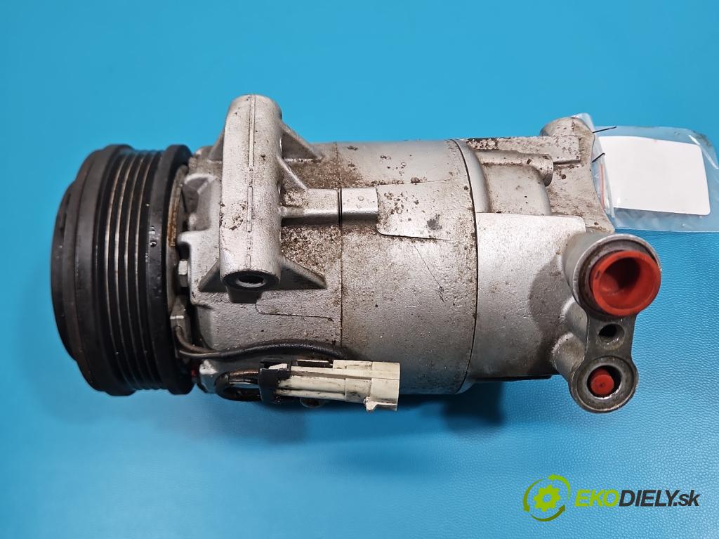 Opel Astra III 2004-2014 1.6 16V 105 HP manual 77 kW 1598 cm3 5- Kompresor: klimatizácie  (Kompresor klimatizácie)
