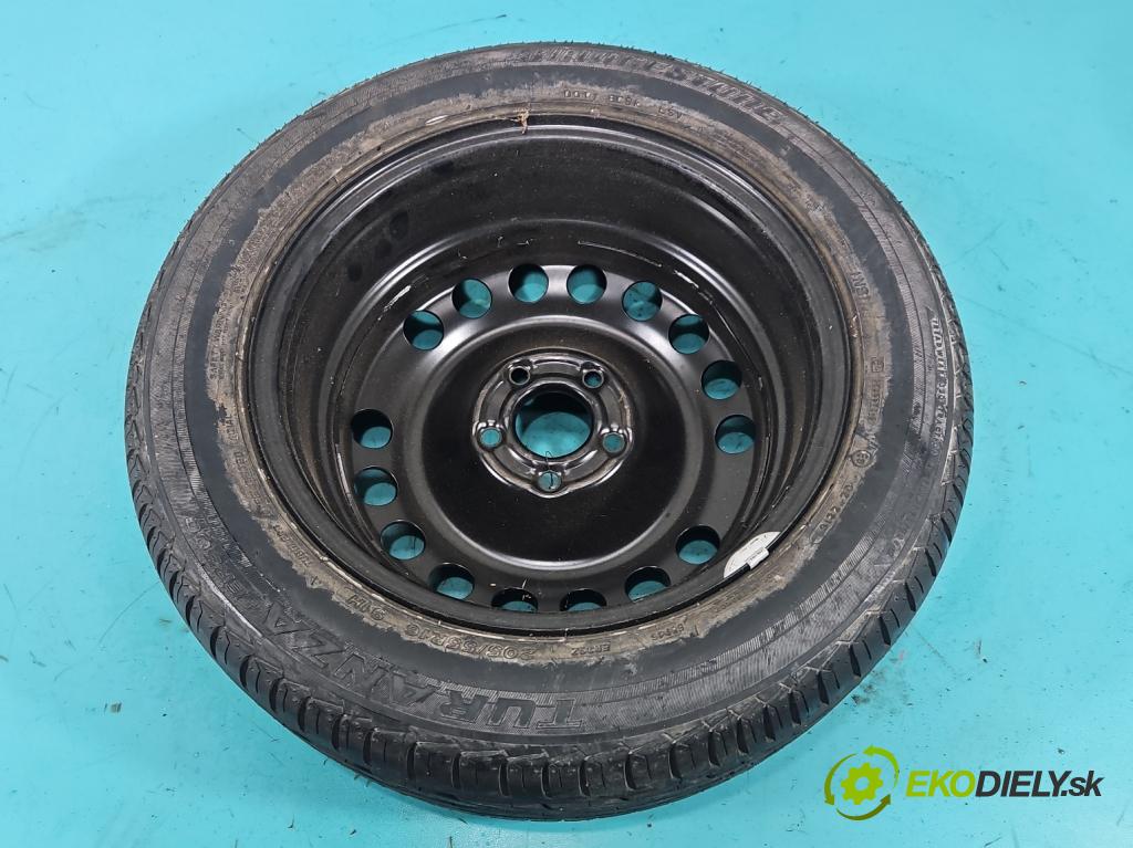 Opel Zafira B 2005-2014 1.8 16V 140 HP manual 103 kW 1796 cm3 5- koleso rezervne 16"