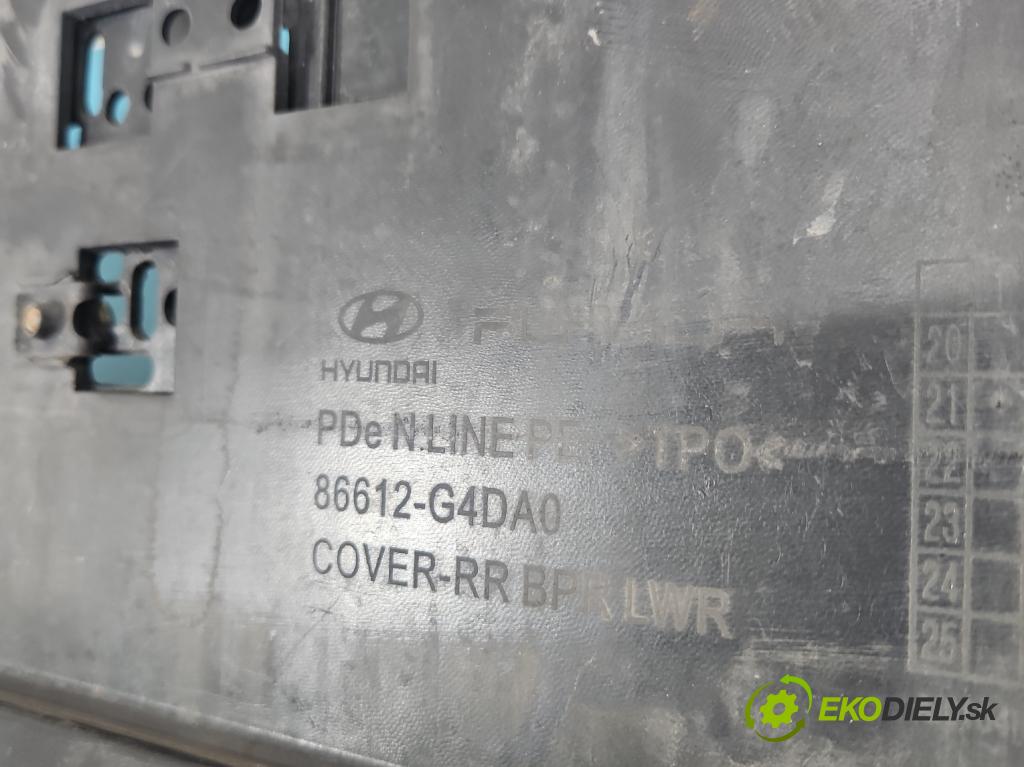 Hyundai I30 III 2016- 2.0 16V 280KM automatic 206 kW 1998 cm3 5- nárazník zadní 86612-G4DA0 (Klika dveří ostatní)