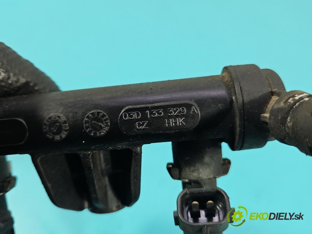 Vw Polo IV 9N 2001-2009 1.2 6V 54 HP manual 40 kW 1198 cm3 5- vstrek 03D906031C (Vstrekovač paliva)