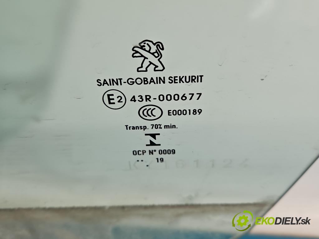 Peugeot 508 II 2018- 1.5 hdi 131 HP manual 96 kW 1499 cm3 5- sklo dvere predné ľavé