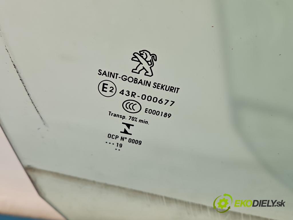 Peugeot 508 II 2018- 1.5 hdi 131 HP manual 96 kW 1499 cm3 5- sklo dvere predné pravé