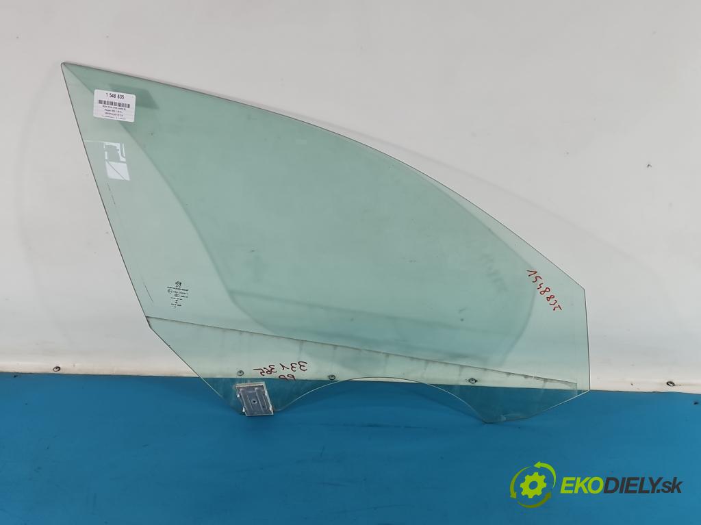 Peugeot 508 II 2018- 1.5 hdi 131 HP manual 96 kW 1499 cm3 5- sklo dvere predné pravé 