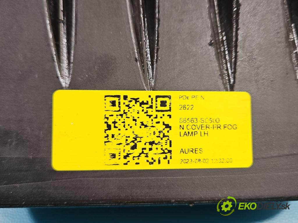 Hyundai I30 III 2016- 2.0 16V 280KM automatic 206 kW 1998 cm3 5- Zaślepka: mřížka: nárazníku levé 86563-S0500