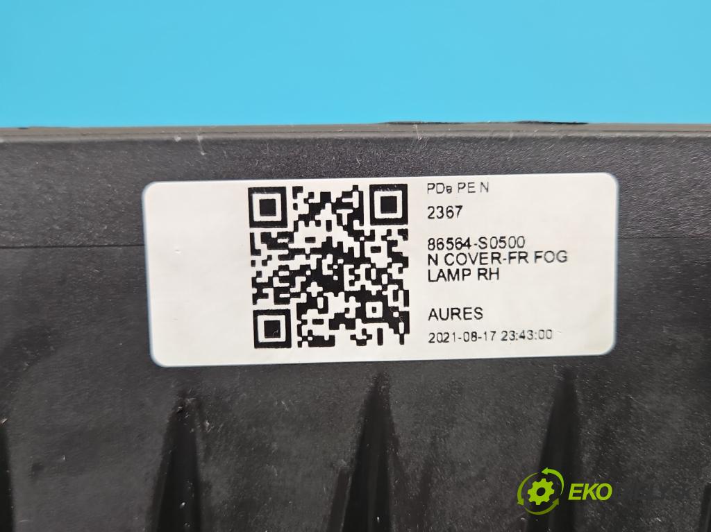 Hyundai I30 III 2016- 2.0 16V 280KM: automatic 206 kW 1998 cm3 5- blenda mriežka: nárazník pravé 86564-S0500