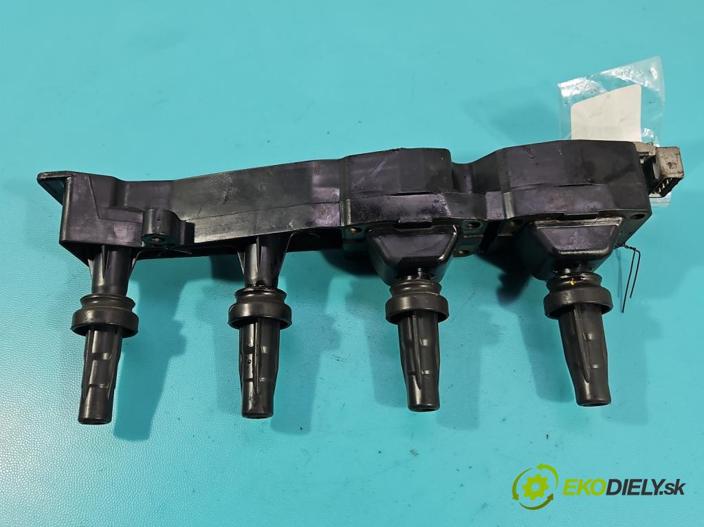 Peugeot 307 1.6 16V 109 HP manual 80 kW 1587 cm3 5- cievka zapaľovacia 0040102045 (Zapaľovacia cievka)