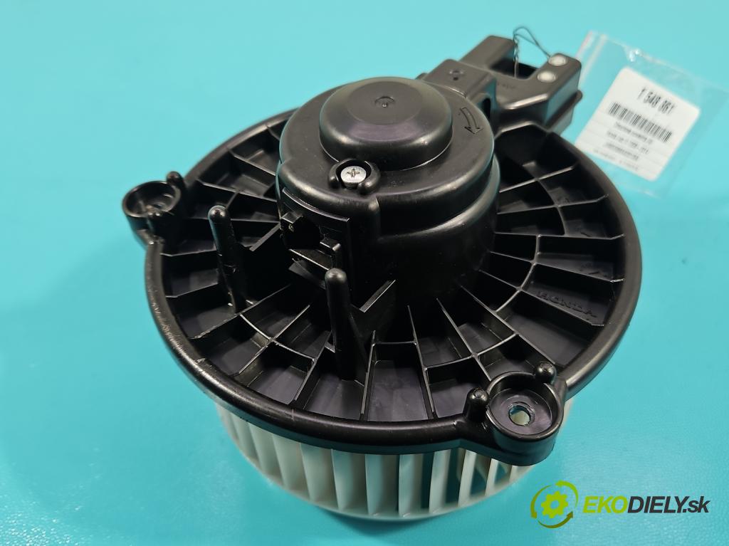 Honda Jazz III 2008-2014 1.3 16V 99 HP automatic 73 kW 1339 cm3 5- ventilátor vzduchu 