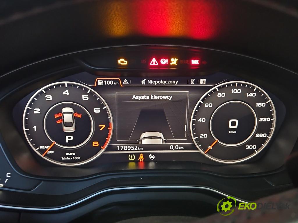 Audi A4 B9 2015-2024 2.0 TFSI 252KM automatic 185 kW 1984 cm3 4- prístrojovka/ budíky 8W5920890D (Prístrojová doska)