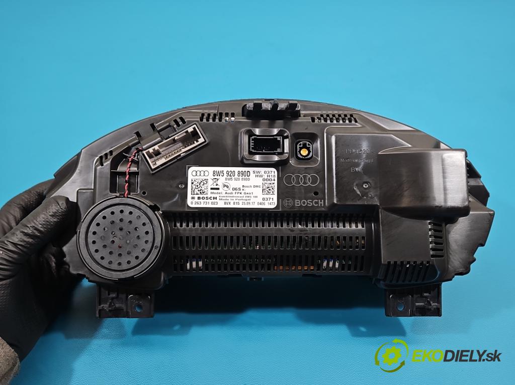Audi A4 B9 2015-2024 2.0 TFSI 252KM automatic 185 kW 1984 cm3 4- prístrojovka/ budíky 8W5920890D (Prístrojová doska)