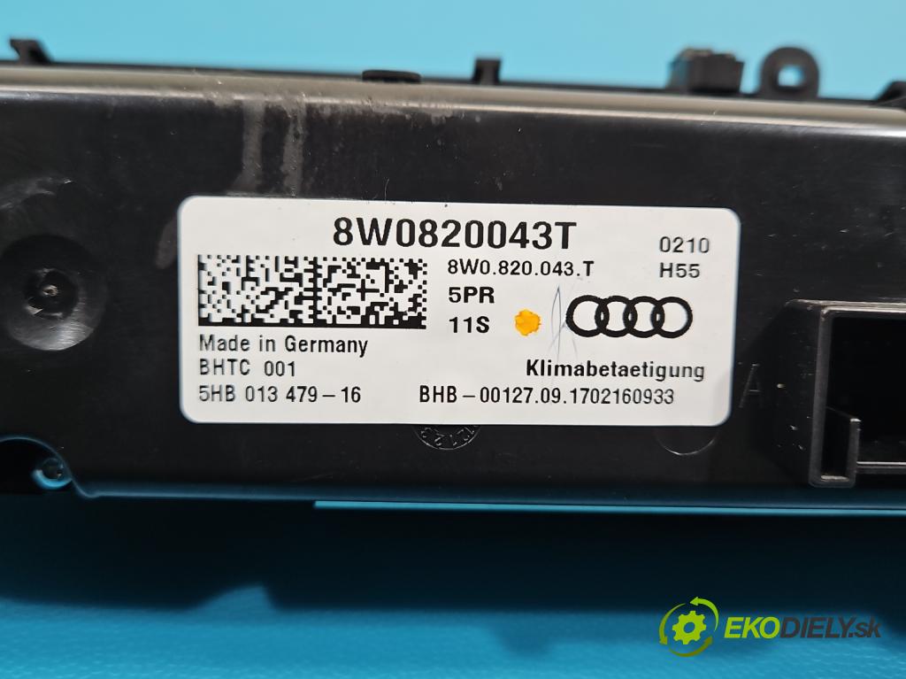 Audi A4 B9 2015-2024 2.0 TFSI 252KM automatic 185 kW 1984 cm3 4- panel kúrenia 8W0820043T