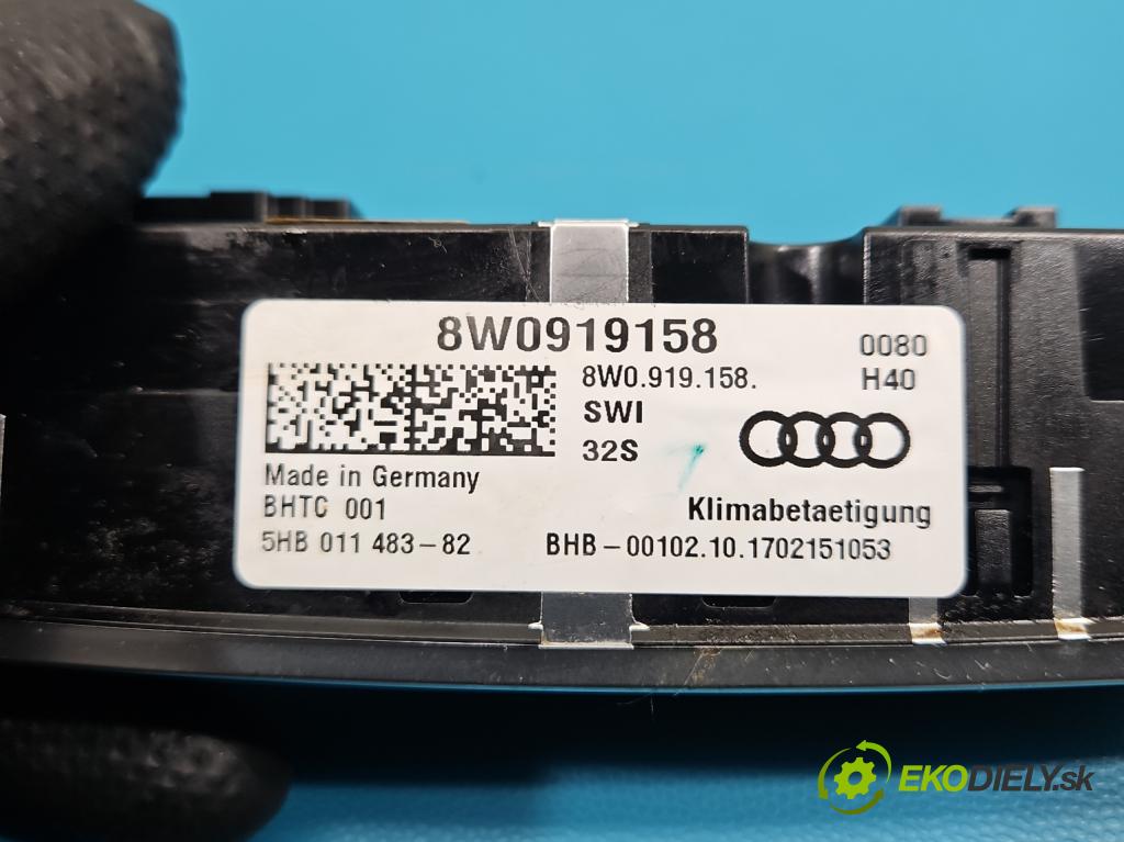 Audi A4 B9 2015-2024 2.0 TFSI 252KM automatic 185 kW 1984 cm3 4- panel kúrenia 8W0919158