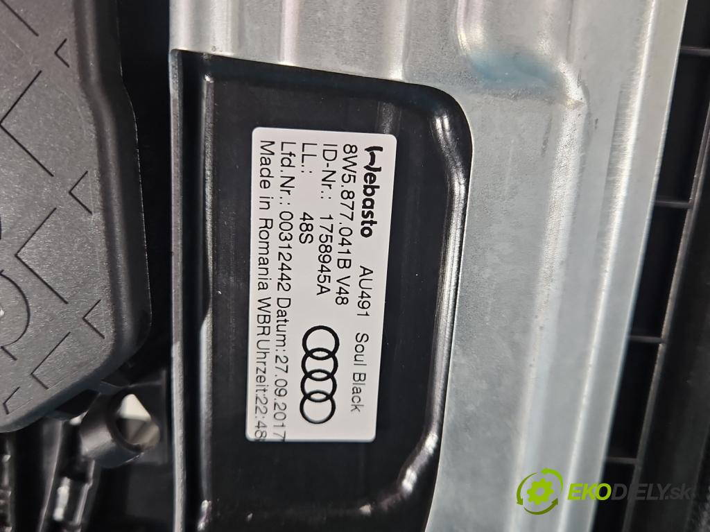 Audi A4 B9 2015-2024 2.0 TFSI 252KM automatic 185 kW 1984 cm3 4- Střešní okno: 8W5877041B (Sklo karosérie)