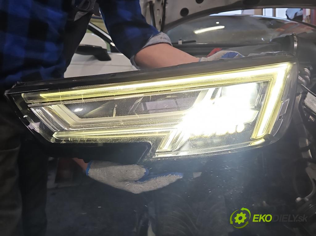 Audi A4 B9 2015-2024 2.0 TFSI 252KM automatic 185 kW 1984 cm3 4- Reflektor: ľavý 8W0941033B (Kľučka dverí ostatné)