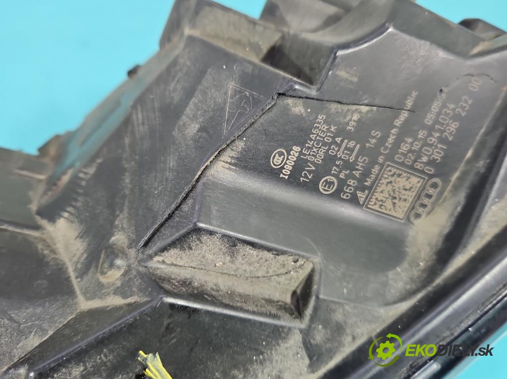 Audi A4 B9 2015-2024 2.0 TFSI 252KM automatic 185 kW 1984 cm3 4- Reflektor: pravý 030129623200 (Svetlo predné pravé)