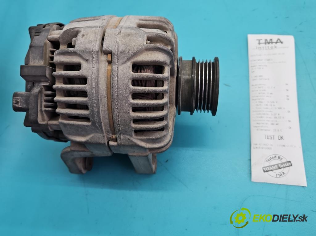 Opel Zafira B 2005-2014 1.8 16V 140 HP manual 103 kW 1796 cm3 5- Alternator 0124325163 (Alternátor)