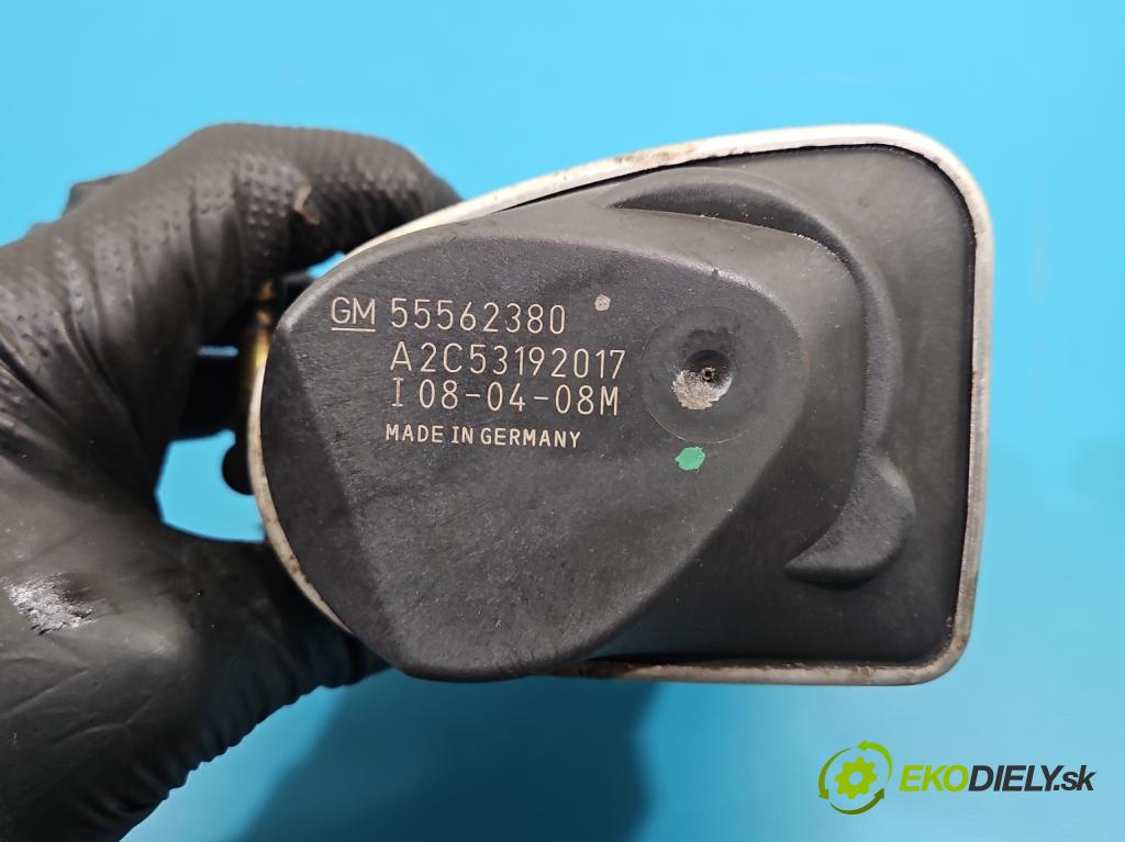 Opel Zafira B 2005-2014 1.8 16V 140 HP manual 103 kW 1796 cm3 5- klapka 55562380 (Škrtiaca klapka)