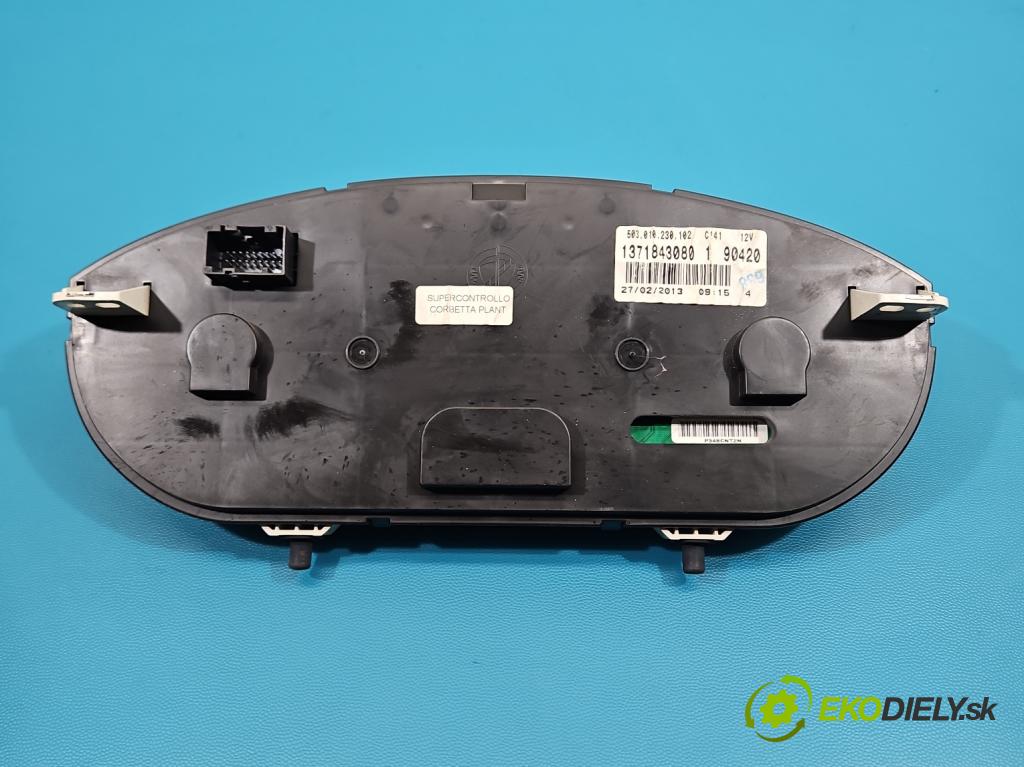 Citroen Jumper II 2006-2014 2.2 hdi 131 HP manual 96 kW 2198 cm3 5- prístrojovka/ budíky 1371843080 (Prístrojová doska)