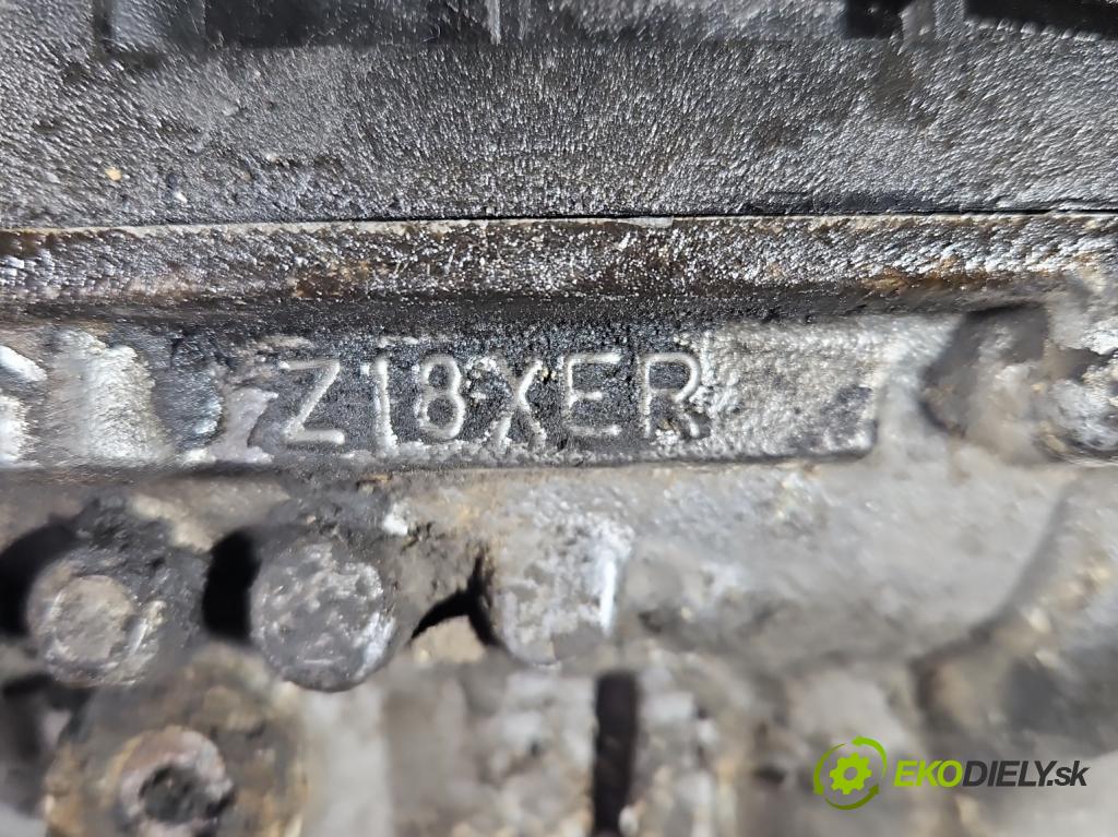 Opel Zafira B 2005-2014 1.8 16V 140 hp manual 103 kW 1796 cm3 5- hlava motoru Z18XER