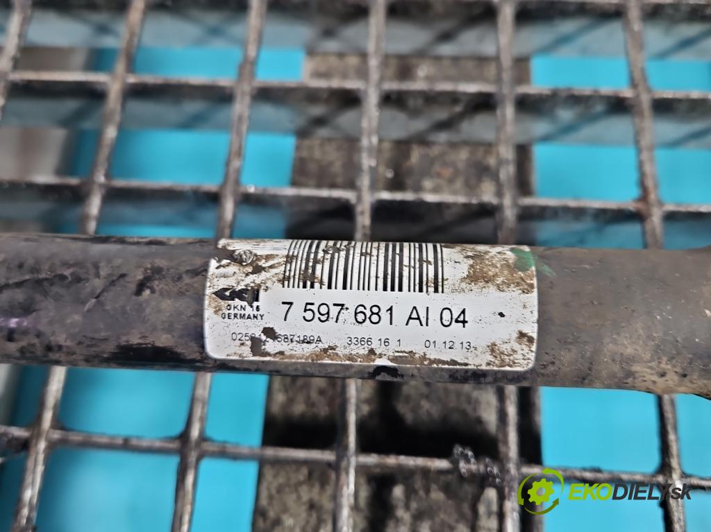 Bmw 3 F30 2011-2018 2.0d 184 hp manual 135 kW 1995 cm3 5- poloos zadní levé 7597681