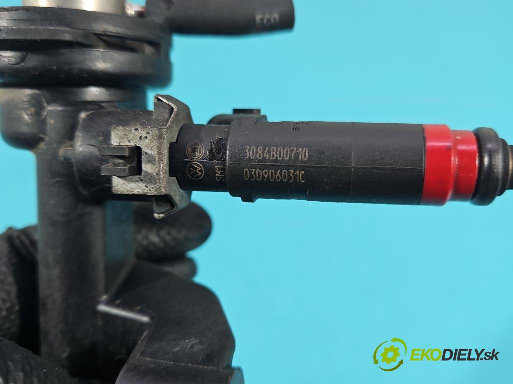 Skoda Fabia I 1999-2007 1.2 6V 54 HP manual 40 kW 1198 cm3 5- vstrek 03D906031C (Vstrekovač paliva)