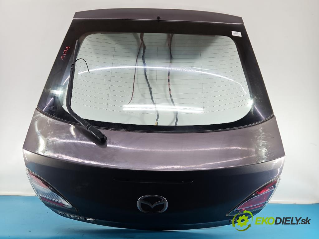 Mazda 6 II GH 2007-2012 2.0 16V 147 hp manual 108 kW 1998 cm3 5- zadní kufrové dveře  (Zadní kapota (kufr))