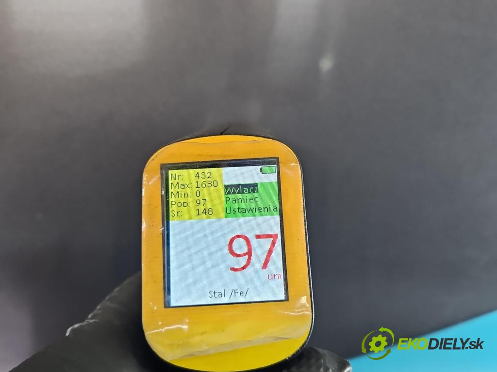 Mazda 6 II GH 2007-2012 2.0 16V 147 hp manual 108 kW 1998 cm3 5- zadní kufrové dveře  (Zadní kapota (kufr))