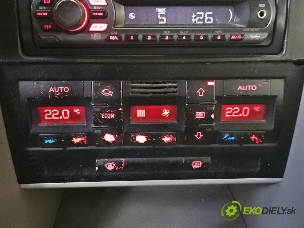 Audi A4 B6 2000-2004 1.9 tdi 131 HP manual 96 kW 1896 cm3 4- panel kúrenia 8E0820043