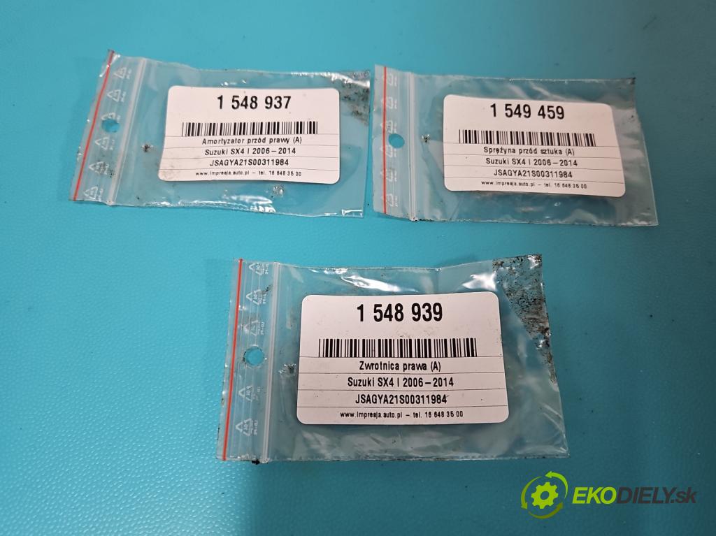 Suzuki SX4 I 2006-2014 1.6 16v 120 hp manual 88 kW 1586 cm3 5- náboj pravé  (Náboj kola)