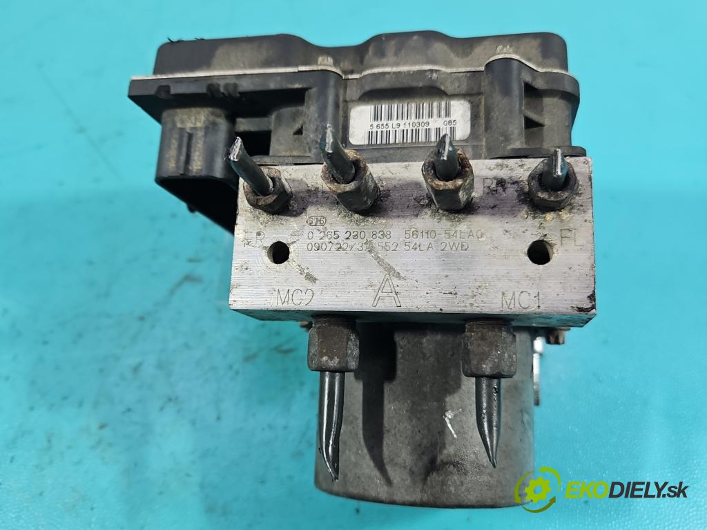 Suzuki SX4 I 2006-2014 1.6 16v 120 HP manual 88 kW 1586 cm3 5- čerpadlo abs 0265230838 (Pumpa ABS)