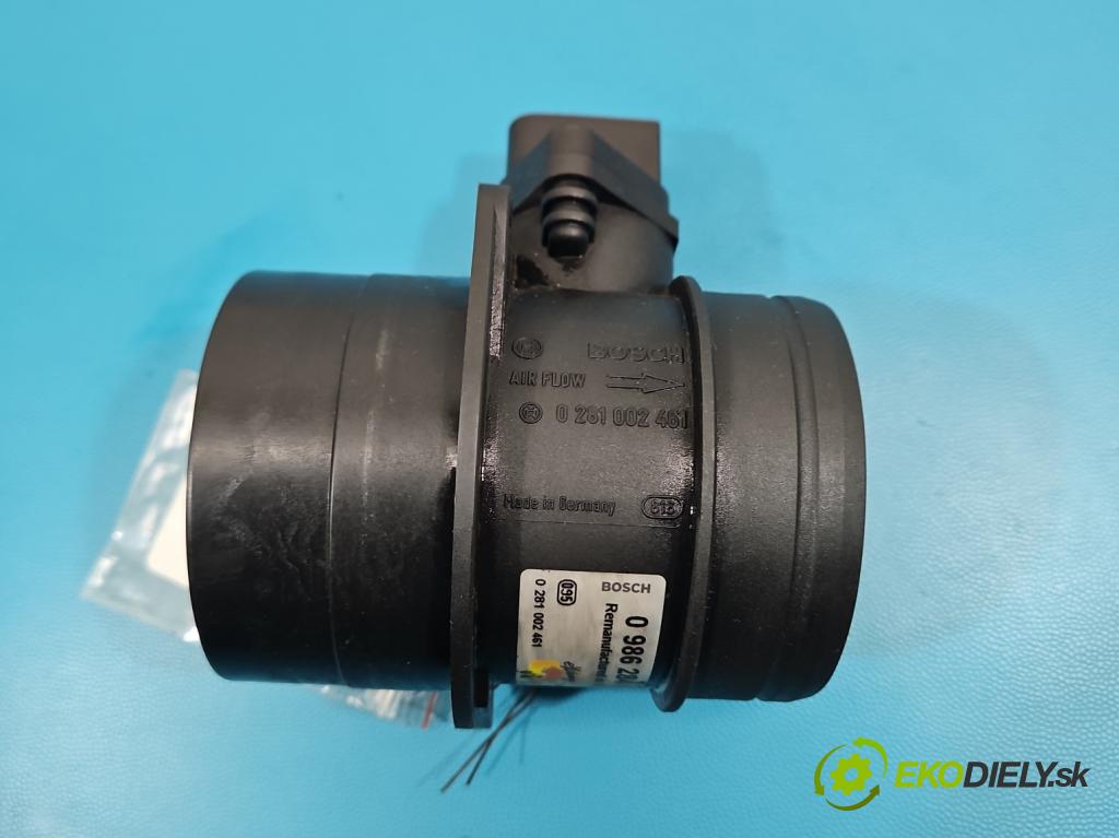 Audi A4 B6 2000-2004 1.9 tdi 131 HP manual 96 kW 1896 cm3 4- průtokoměr: 0281002461 (Váha vzduchu)