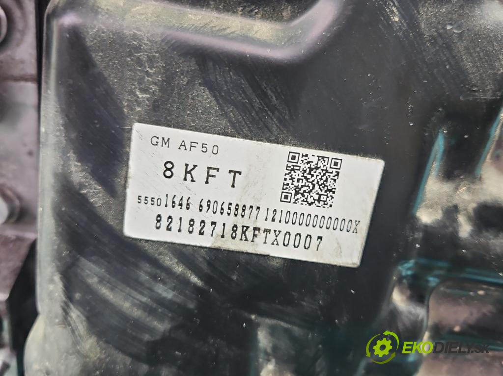 Opel Insignia B 2017-2022 2.0 cdti 209KM automatic 154 kW 1956 cm3 5- převodovka stupňová automat AF50