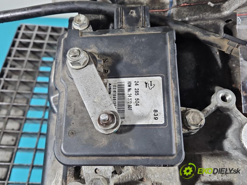 Opel Insignia B 2017-2022 2.0 cdti 209KM automatic 154 kW 1956 cm3 5- převodovka stupňová automat AF50