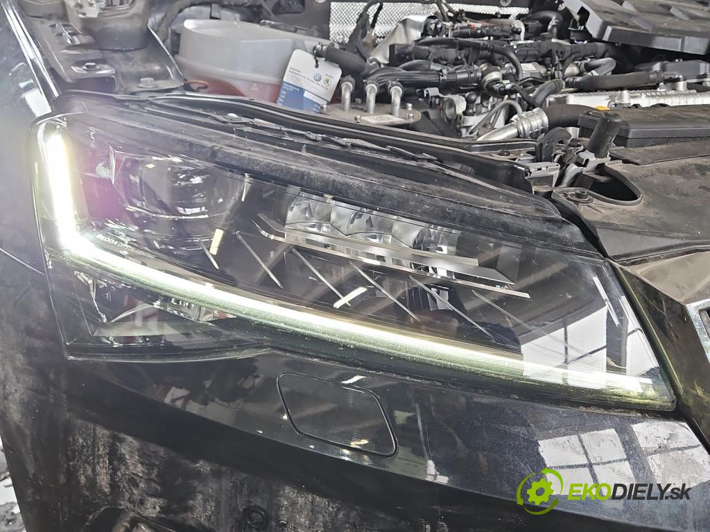 Skoda Superb III 2015-2024 2.0 tdi 150 HP automatic 110 kW 1968 cm3 5- Reflektor: pravý 3V1941016E (Svetlo predné pravé)