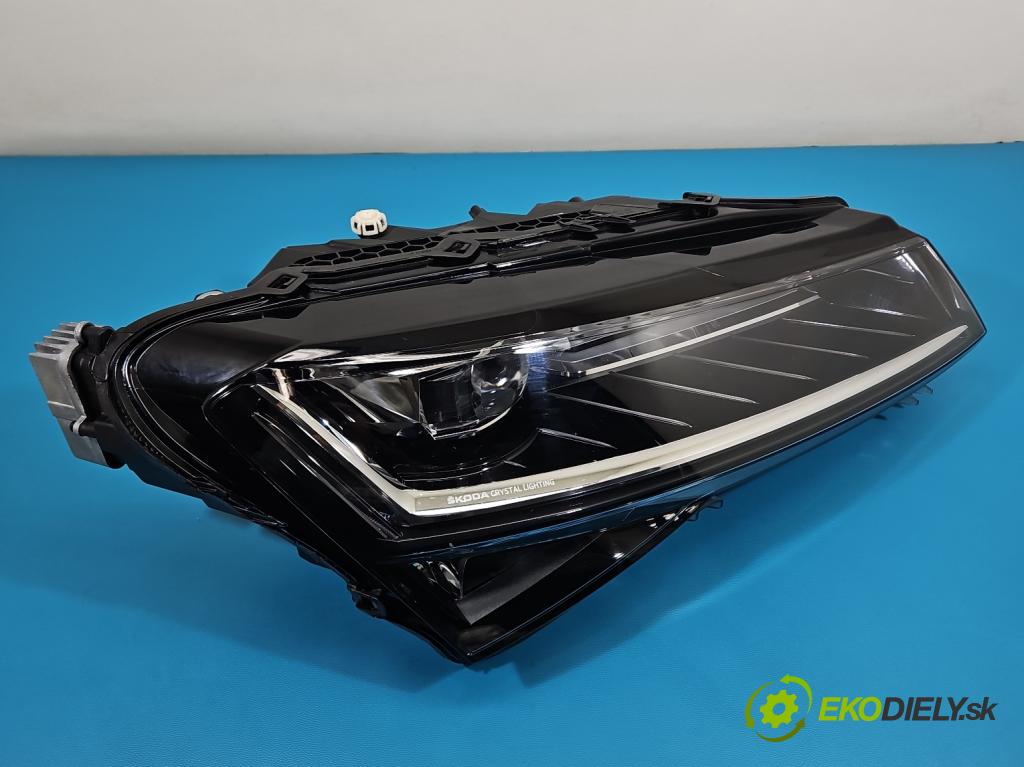 Skoda Superb III 2015-2024 2.0 tdi 150 HP automatic 110 kW 1968 cm3 5- Reflektor: pravý 3V1941016E (Svetlo predné pravé)