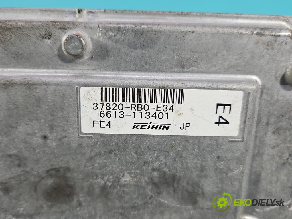 Honda Jazz III 2008-2014 1.3 16V 99 HP automatic 73 kW 1339 cm3 5- riadiaca jednotka motora 37820-RB0-E34