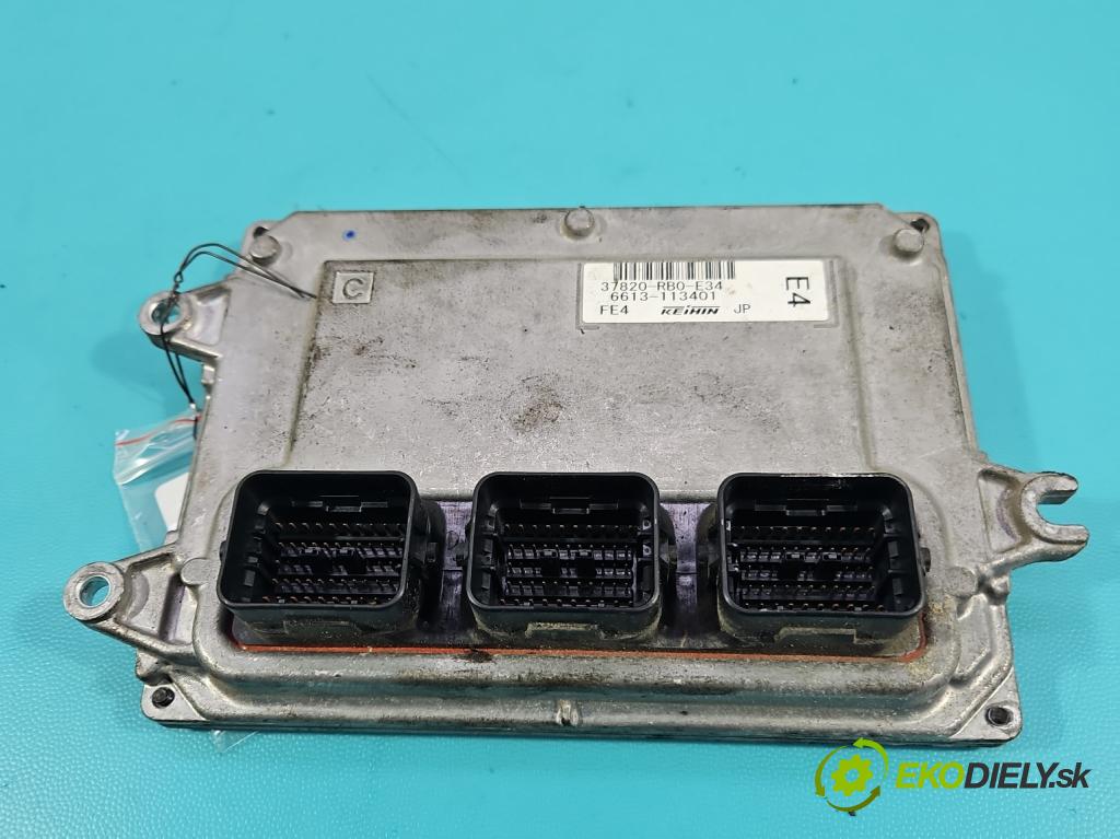 Honda Jazz III 2008-2014 1.3 16V 99 HP automatic 73 kW 1339 cm3 5- riadiaca jednotka motora 37820-RB0-E34
