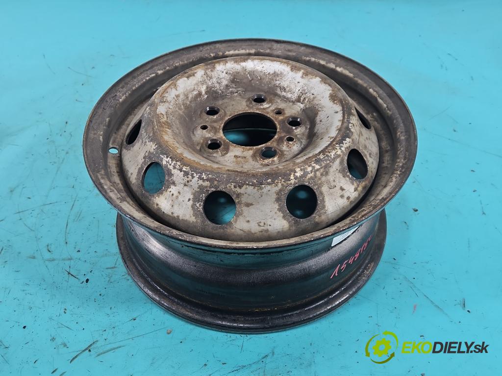 Citroen Jumper II 2006-2014 2.2 hdi 131 hp manual 96 kW 2198 cm3 5- Felga ocelový 15