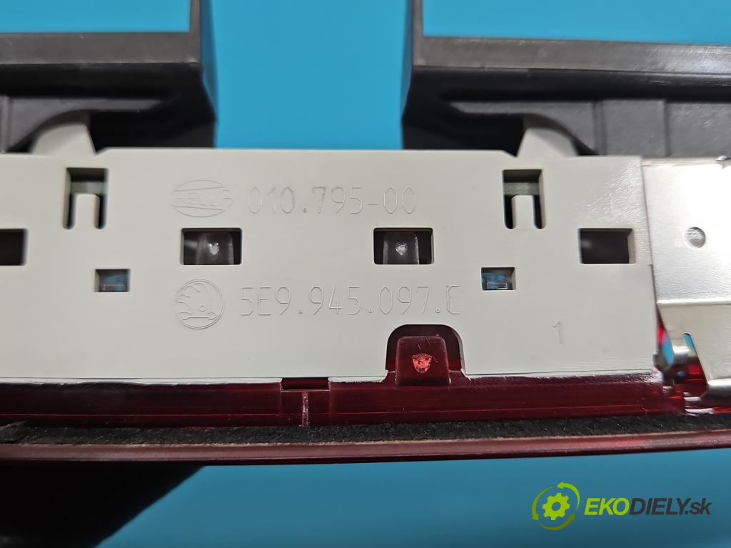 Skoda Superb III 2015-2024 2.0 tdi 150 HP automatic 110 kW 1968 cm3 5- světlo: stop: 5E9945097C