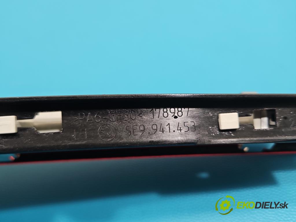 Skoda Superb III 2015-2024 2.0 tdi 150 HP automatic 110 kW 1968 cm3 5- světlo: stop: 5E9945097C