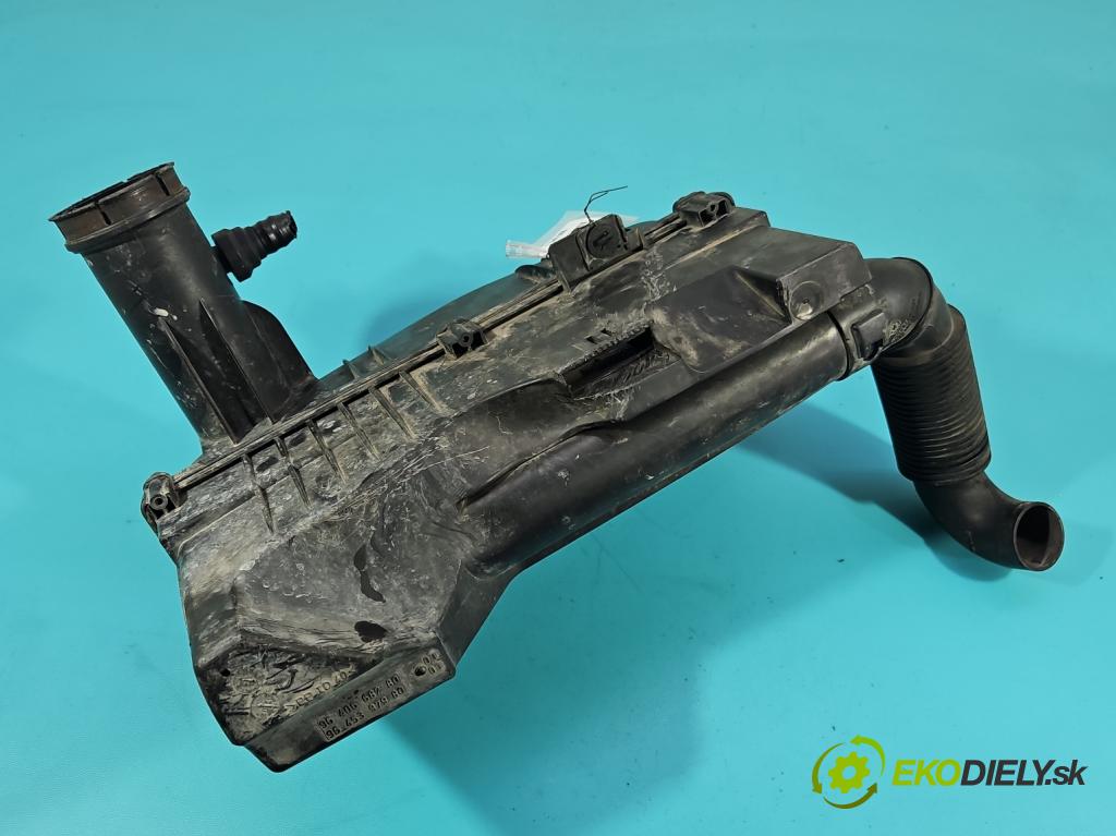 Citroen C3 I 2002-2009 1.4 8V 73 HP manual 54 kW 1360 cm3 5- obal filtra vzduchu 9640668280 (Obal vzduchového filtra)