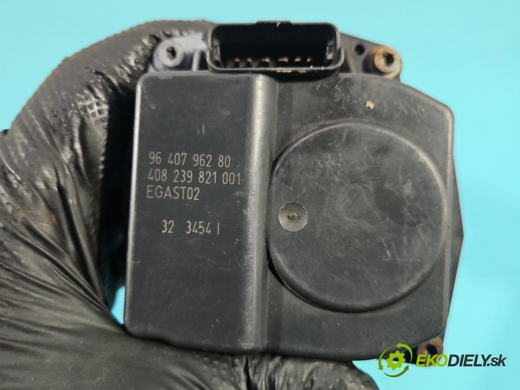 Citroen C3 I 2002-2009 1.4 8V 73 HP manual 54 kW 1360 cm3 5- klapka 9640796280 (Škrtiaca klapka)