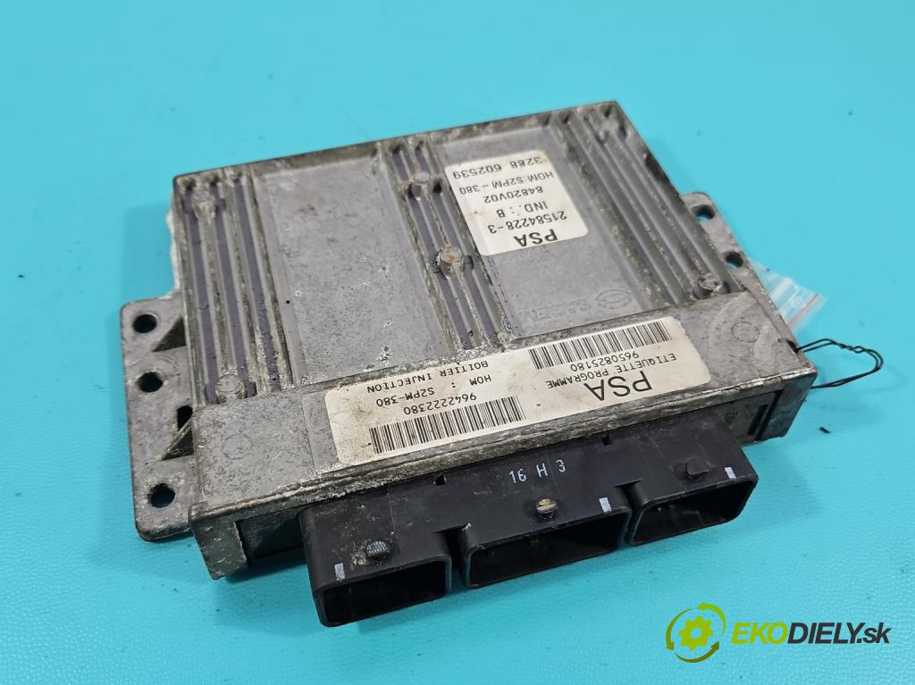 Citroen C3 I 2002-2009 1.4 8V 73 HP manual 54 kW 1360 cm3 5- riadiaca jednotka motora 9650825180