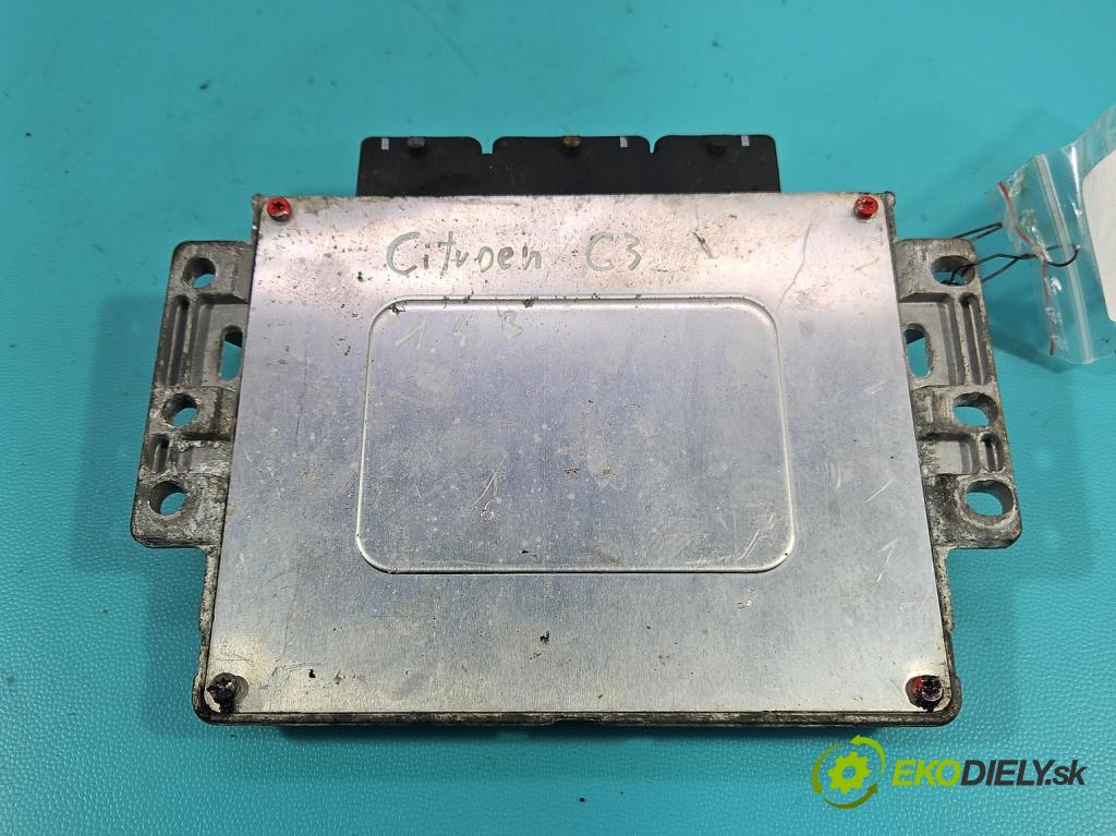 Citroen C3 I 2002-2009 1.4 8V 73 HP manual 54 kW 1360 cm3 5- riadiaca jednotka motora 9650825180