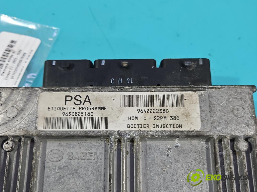 Citroen C3 I 2002-2009 1.4 8V 73 HP manual 54 kW 1360 cm3 5- riadiaca jednotka motora 9650825180